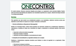 Onecontrol.cl thumbnail