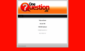 Onequestion.nl thumbnail