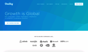 Oneskyapp.net thumbnail