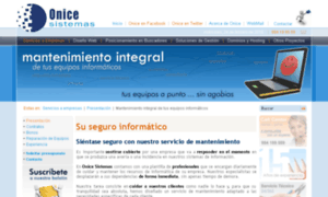 Onicesistemas.com thumbnail