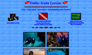 Onlinescubalessons.com thumbnail