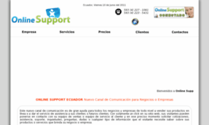 Onlinesupport.ec thumbnail