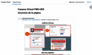 Opac.fmoues.edu.sv thumbnail