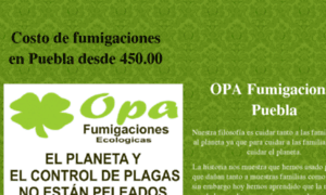 Opafumigacionespuebla.com thumbnail