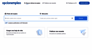 Opcionempleo.com.sv thumbnail