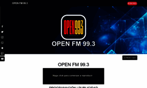 Open993fm.com.ar thumbnail