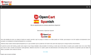 Opencartspanish.com thumbnail