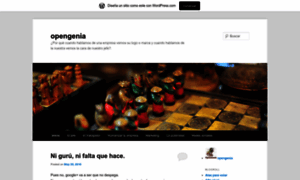 Opengenia.wordpress.com thumbnail