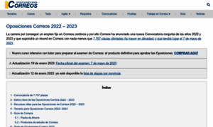 Oposicionescorreos.es thumbnail