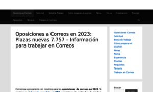 Oposicionescorreos2019.com thumbnail