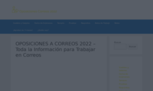 Oposicionescorreos2020.com thumbnail