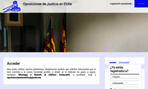 Oposicionesdejusticia.es thumbnail