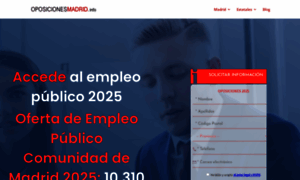 Oposicionesmadrid.info thumbnail