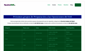 Oposicionsas.com thumbnail