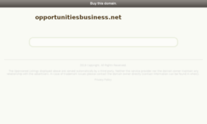 Opportunitiesbusiness.net thumbnail