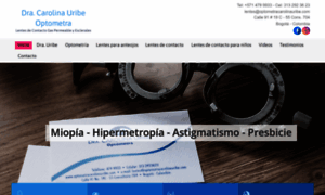 Optometracarolinauribe.com thumbnail