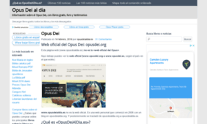 Opusdeialdia.org thumbnail