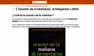 Oraciondelamanana3.com thumbnail