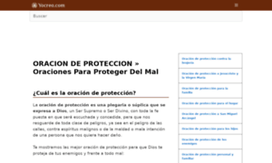Oraciondeproteccion.org thumbnail