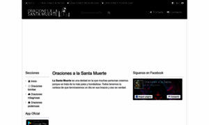 Oracionesalasantamuerte.com thumbnail
