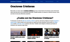 Oracionescristianas.eu thumbnail