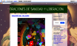 Oracionesdesanidadyliberacion.blogspot.com thumbnail