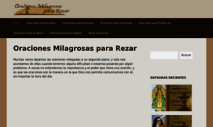Oracionesmilagrosaspararezar.com thumbnail