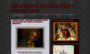 Oracionesmilagrosasypoderosas.com thumbnail