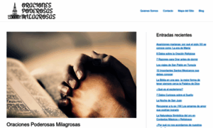 Oracionespoderosasmilagrosas.com thumbnail