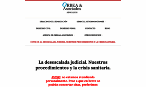 Orbeayasociados.com thumbnail