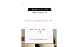 Ordenenmivida.com thumbnail