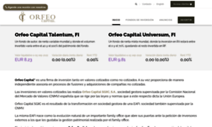 Orfeocapital.com thumbnail