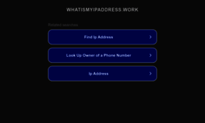Org.whatismyipaddress.work thumbnail