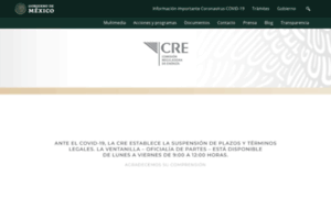 Organodegobierno.cre.gob.mx thumbnail