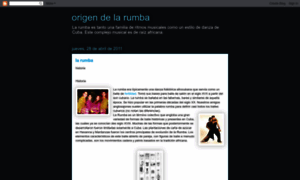 Origendelarumba.blogspot.mx thumbnail