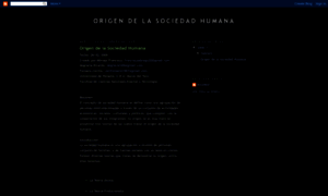Origendesociedadhumana.blogspot.com thumbnail