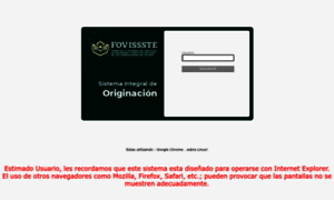 Originacion.fovissste.com.mx thumbnail