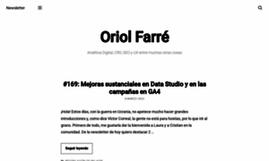 Oriolfarre.me thumbnail