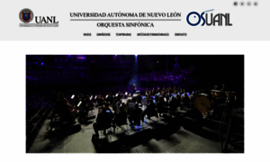 Orquestasinfonica.uanl.mx thumbnail