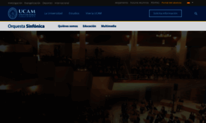 Orquestasinfonica.ucam.edu thumbnail