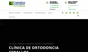 Ortodonciaceballos.com thumbnail