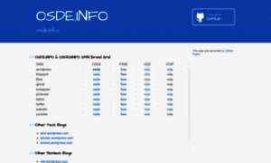Osde.info thumbnail