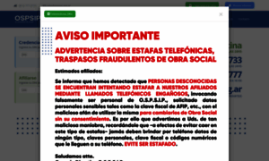 Ospsip.org.ar thumbnail