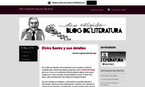 Otroestupidoblogdeliteratura.wordpress.com thumbnail