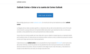 Outlook-correo.com thumbnail