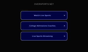 Oversports.net thumbnail