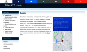 Oxalato.com thumbnail