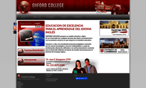 Oxfordcollege.net thumbnail