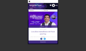 Oxigeno.radioplayerperu.pe thumbnail