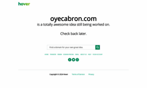 Oyecabron.com thumbnail